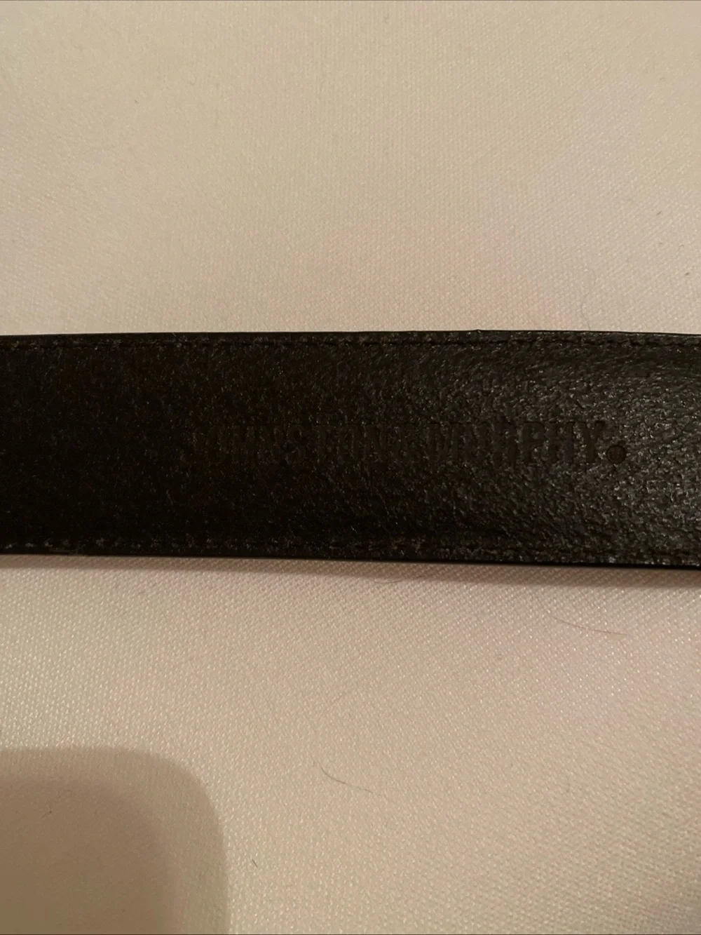 Men's Leather belt by Johnston and Murphy